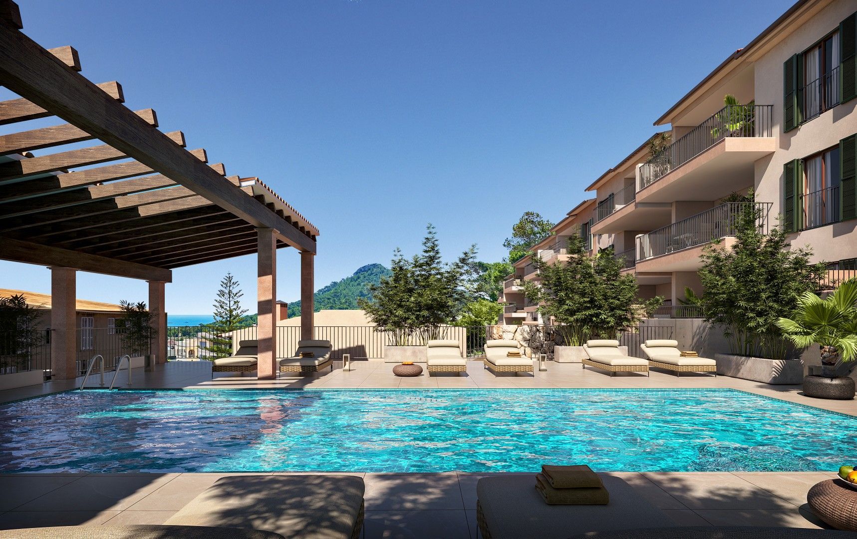 Piscina de Dúplex en venda en Capdepera amb Aire condicionat, Jardí privat i Terrassa