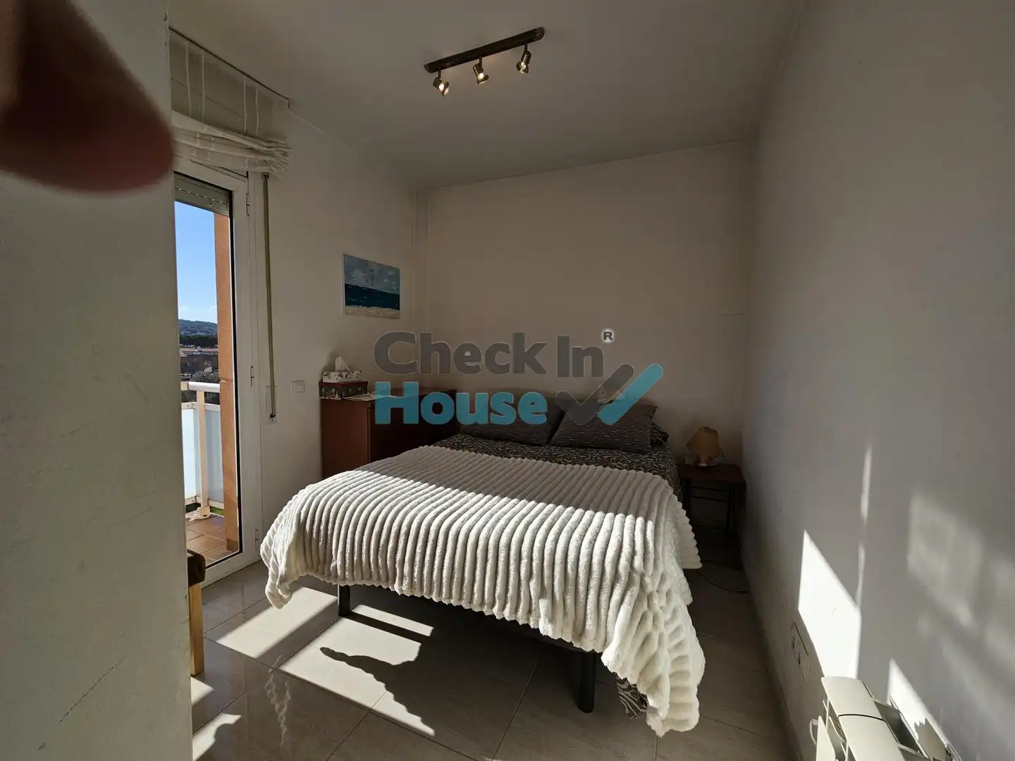 Schlafzimmer von Dachboden zum Verkauf in Calonge i Sant Antoni mit Klimaanlage, Heizung und Terrasse