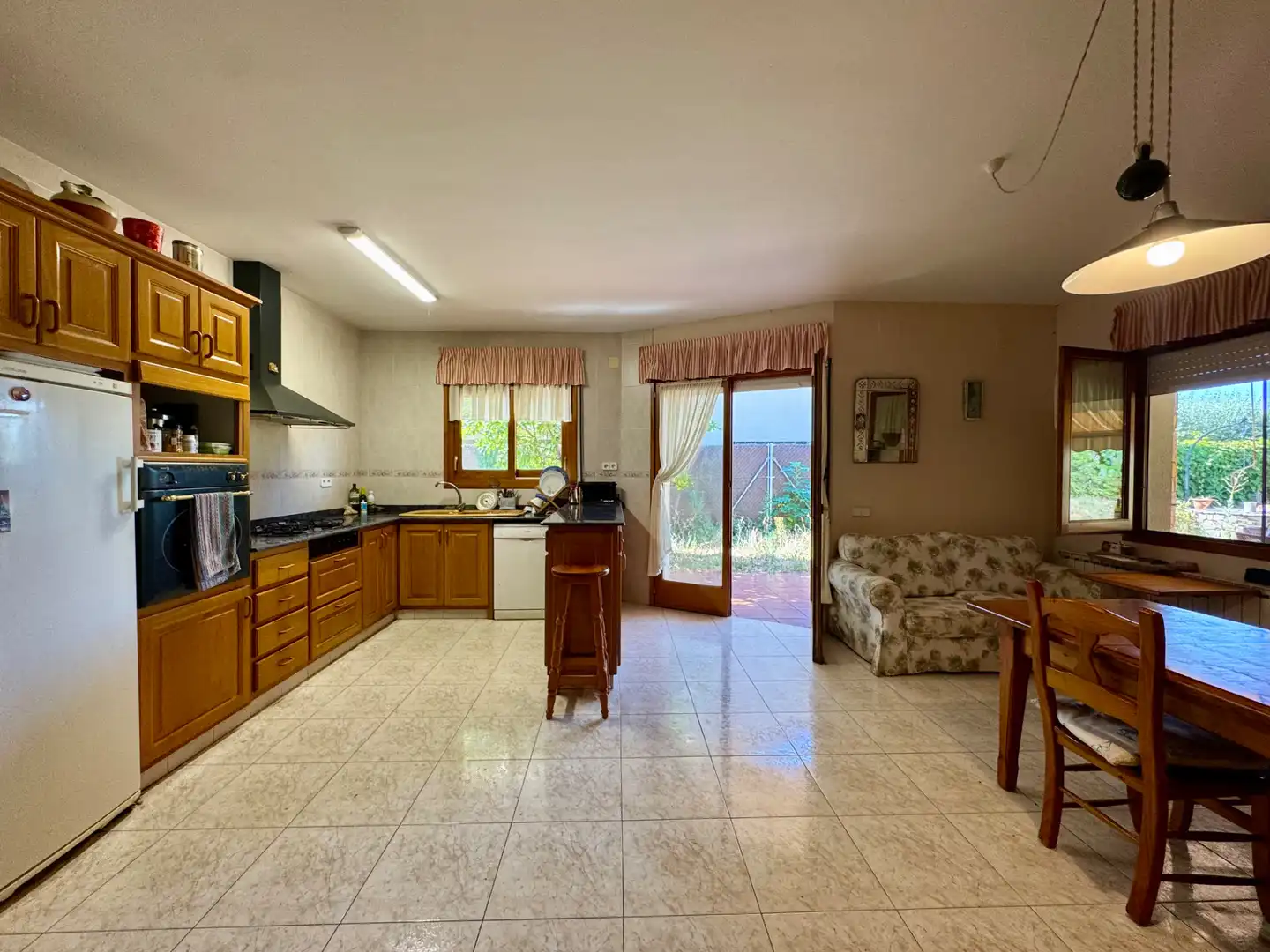 Cocina de Casa o chalet en venta en Sant Esteve de Palautordera con Aire acondicionado, Jardín privado y Terraza
