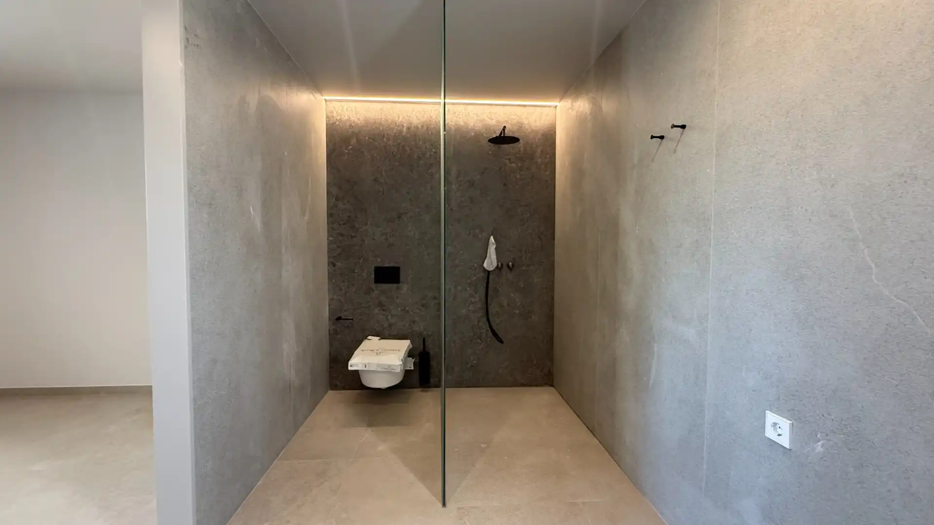 Bany de Casa o xalet en venda en Calpe / Calp amb Aire condicionat, Calefacció i Jardí privat