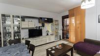 Living room of Flat for sale in  Madrid Capital  with Air Conditioner, Terrace and Swimming Pool