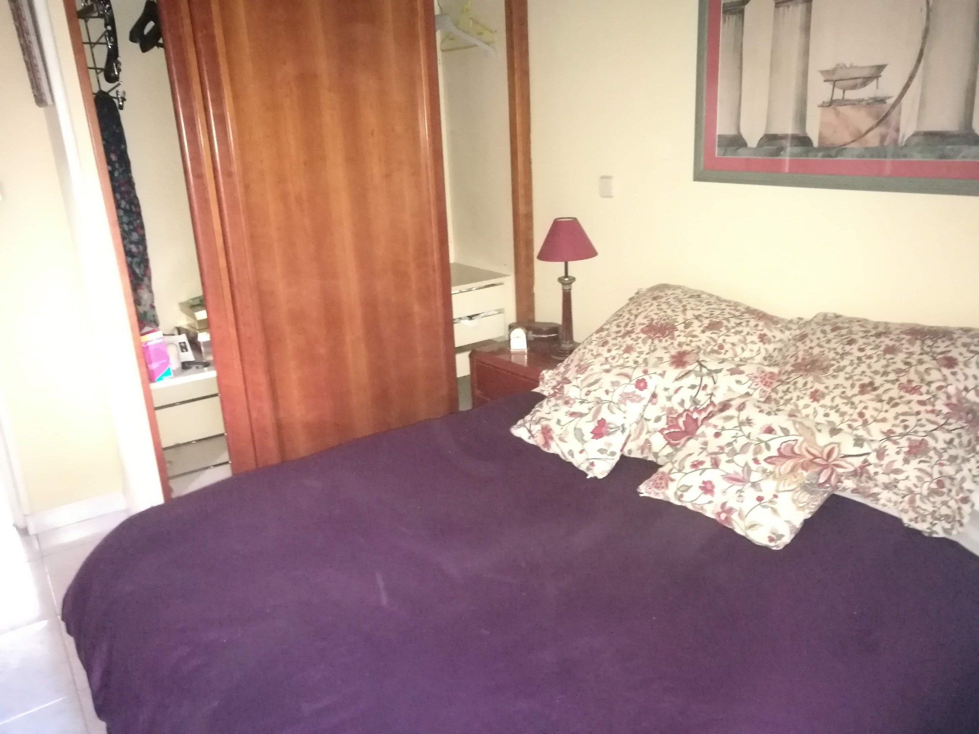 Bedroom of Flat for sale in  Madrid Capital  with Furnished, Oven and Washing machine