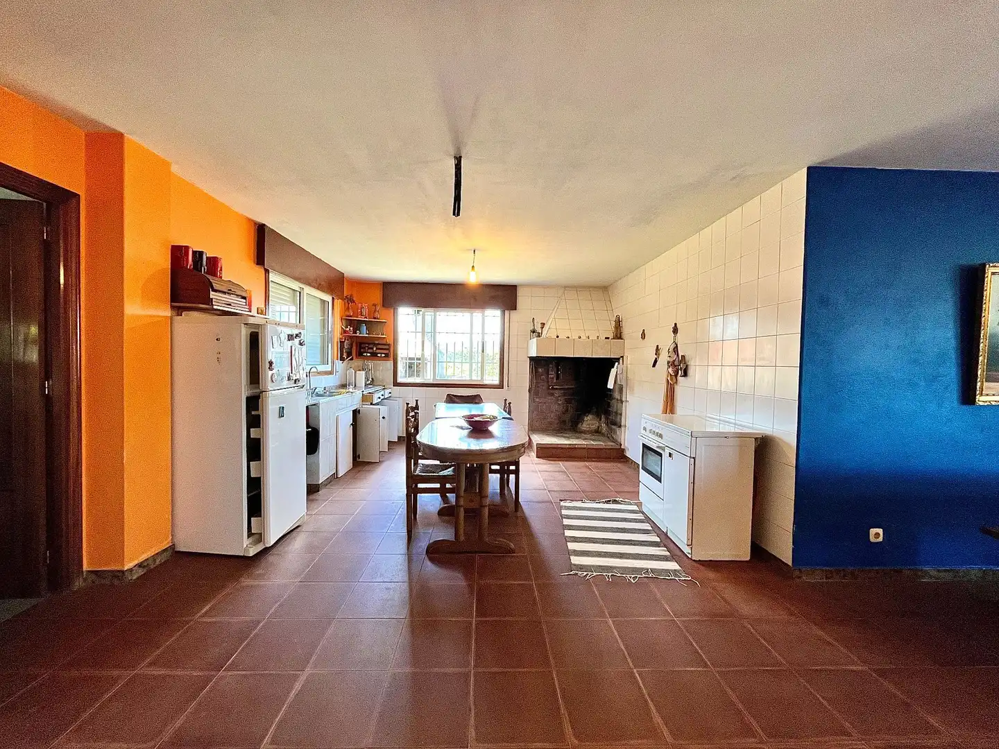 Cocina de Casa o chalet en venta en Cambre  con Jardín privado
