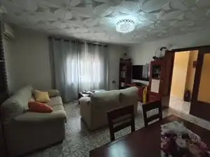 Sala d'estar de Finca rústica en venda en Mutxamel amb Aire condicionat, Jardí privat i Terrassa
