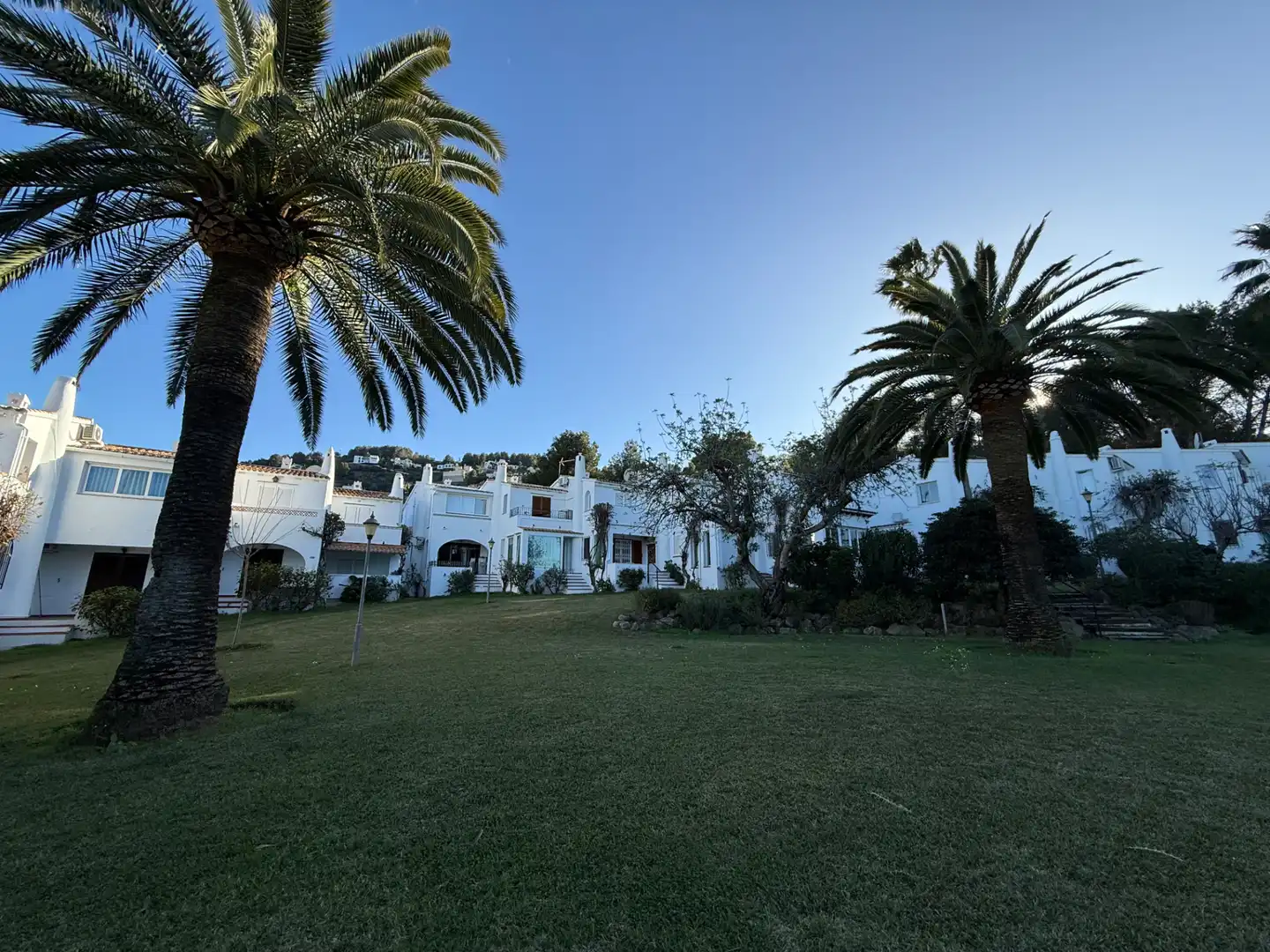 Vista exterior de Planta baja en venta en Dénia con Aire acondicionado, Calefacción y Jardín privado
