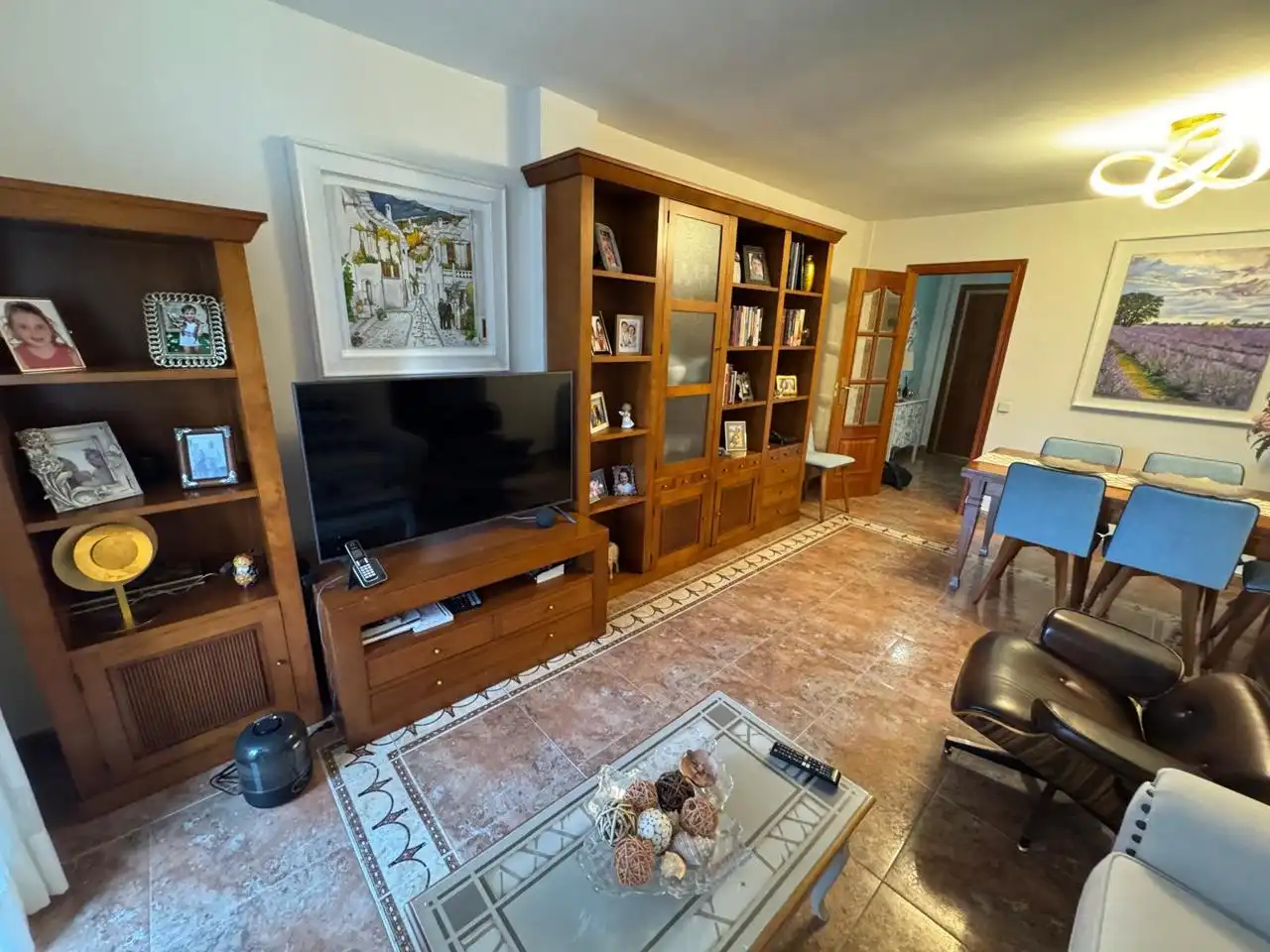Sala d'estar de Pis en venda en Guadalajara amb Aire condicionat, Calefacció i Terrassa