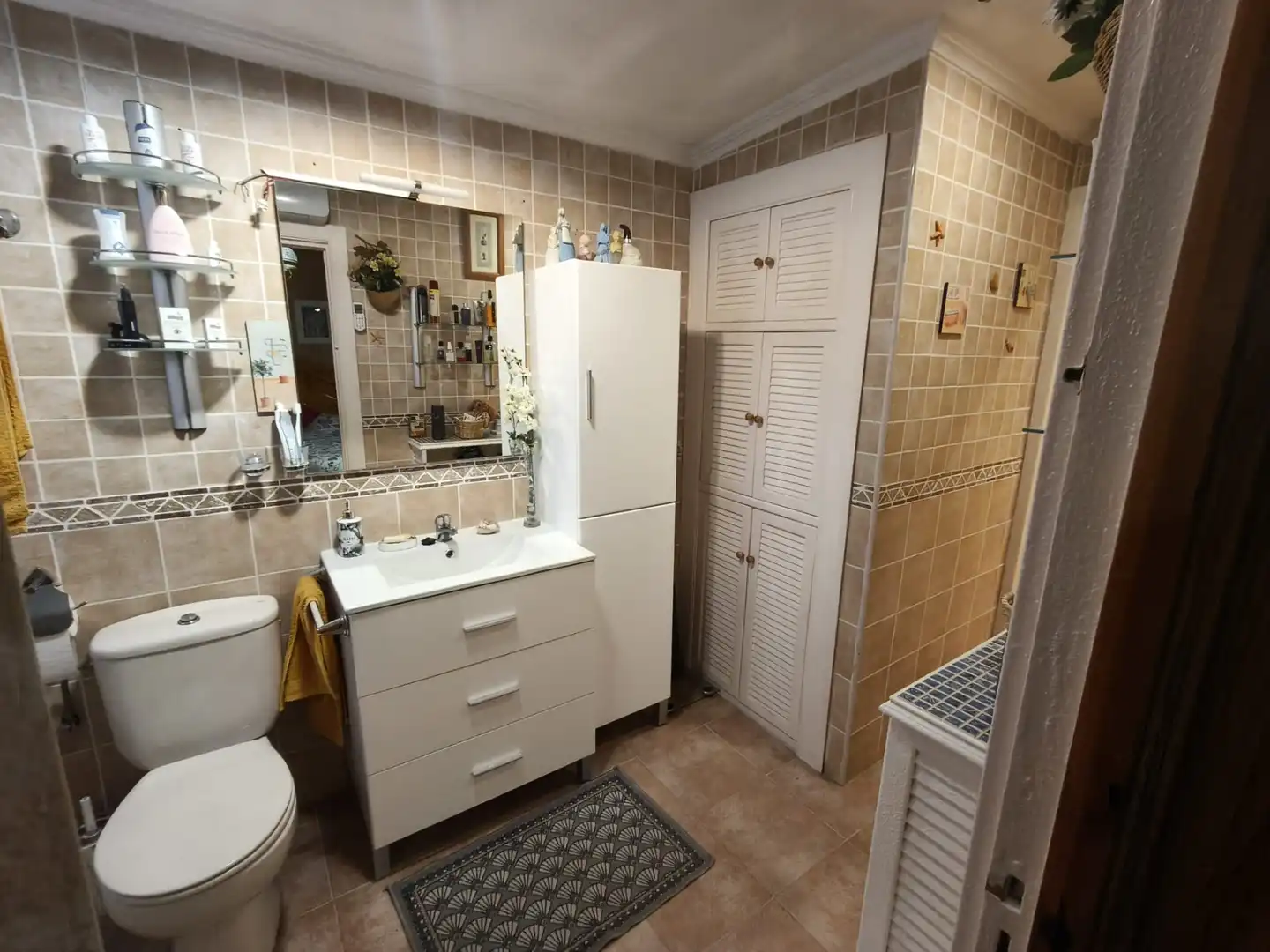Bany de Casa o xalet en venda en Casarrubios del Monte amb Aire condicionat, Calefacció i Jardí privat