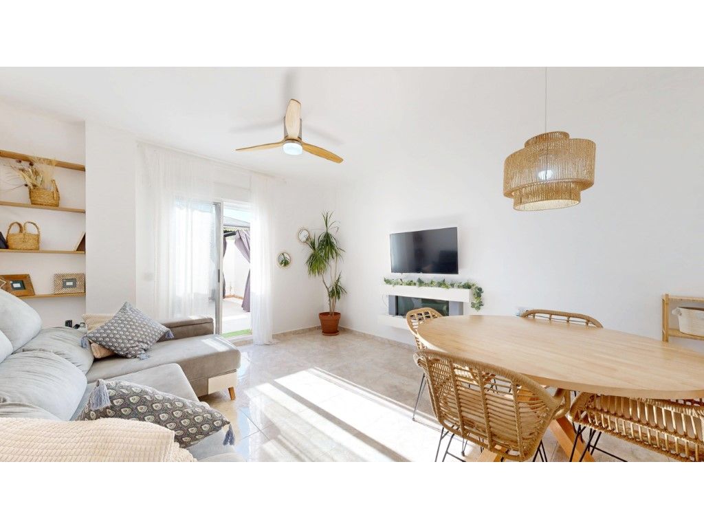 Living room of Flat for sale in La Font d'en Carròs  with Air Conditioner