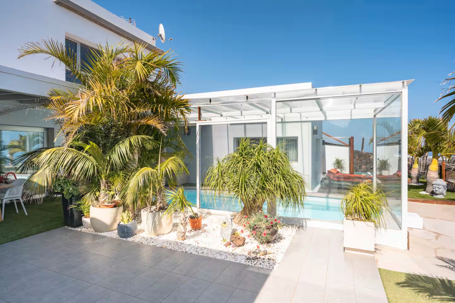 Swimming pool of House or chalet for sale in Tías  with Furnished
