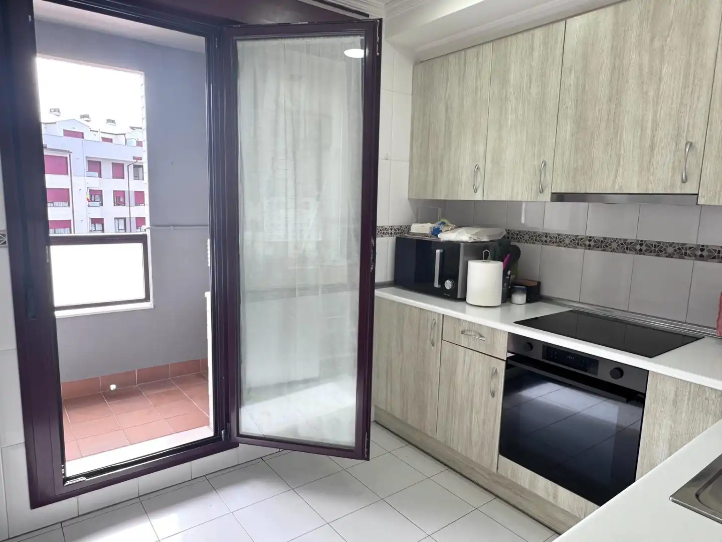 Kitchen of Flat for sale in Entrambasaguas  with Air Conditioner, Heating and Private garden
