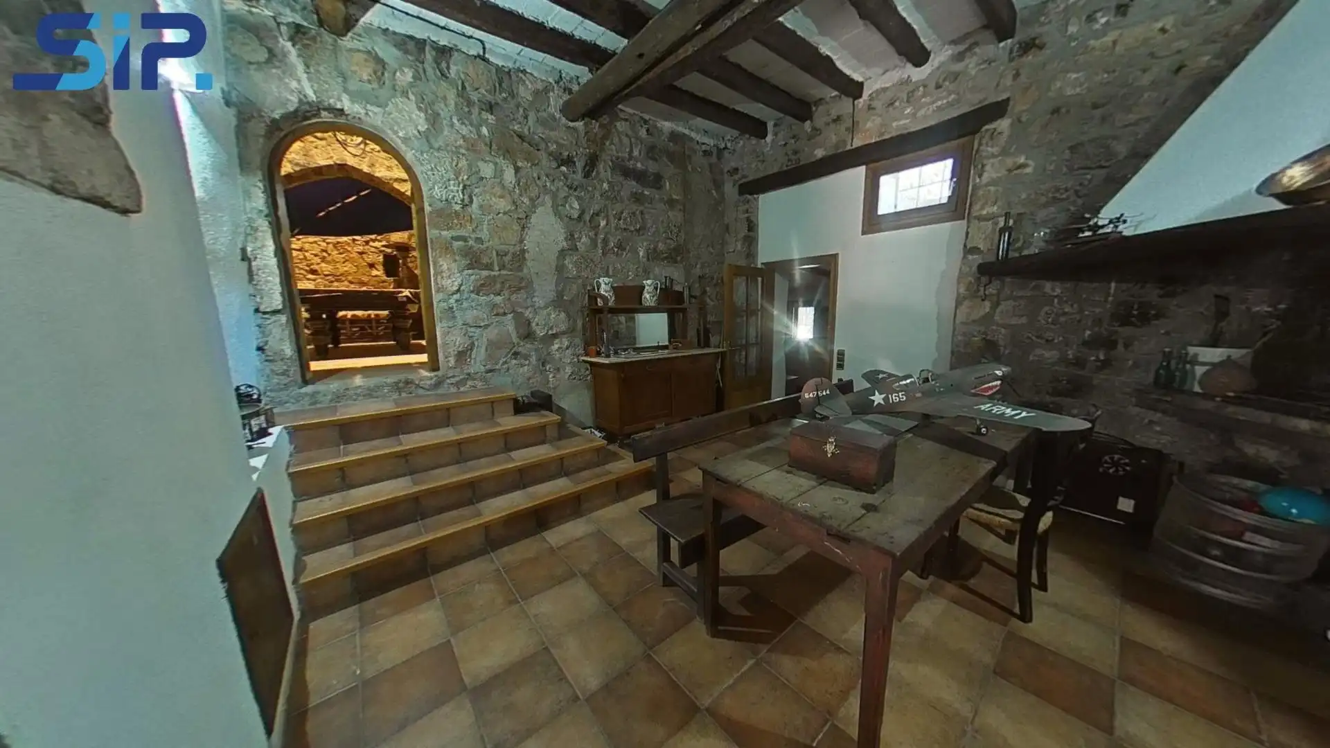 Finca rústica en venta en Pontons con Jardín privado, Terraza y Piscina