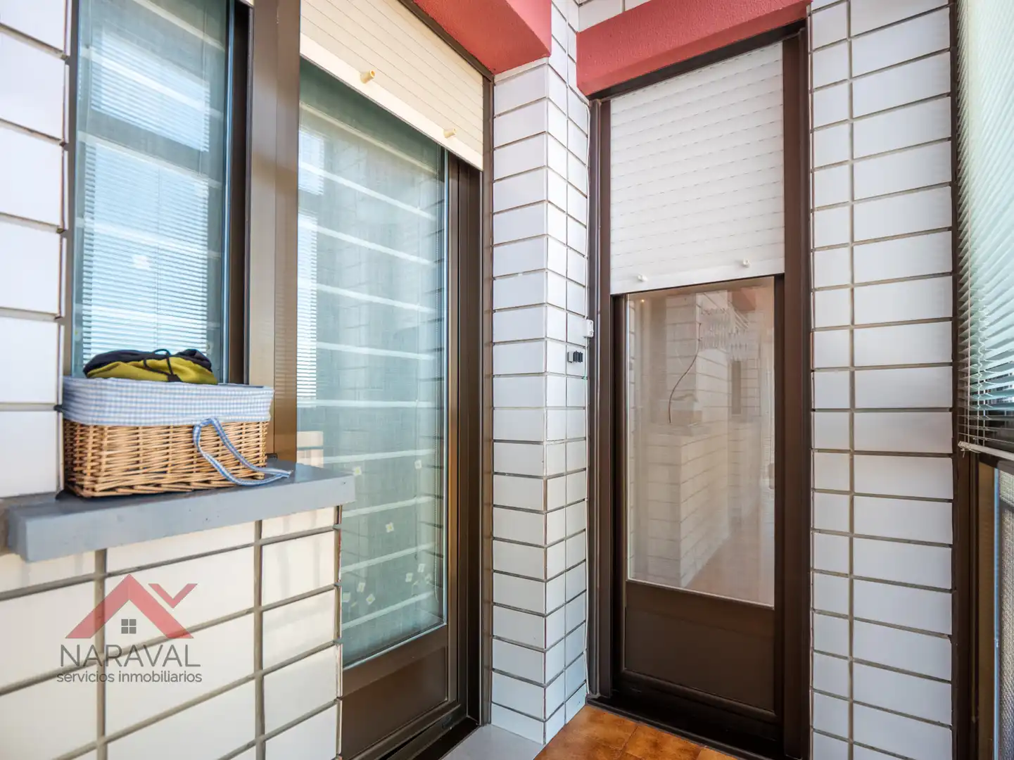 Balcony of Flat for sale in Ayegui / Aiegi  with Heating, Parquet flooring and Terrace