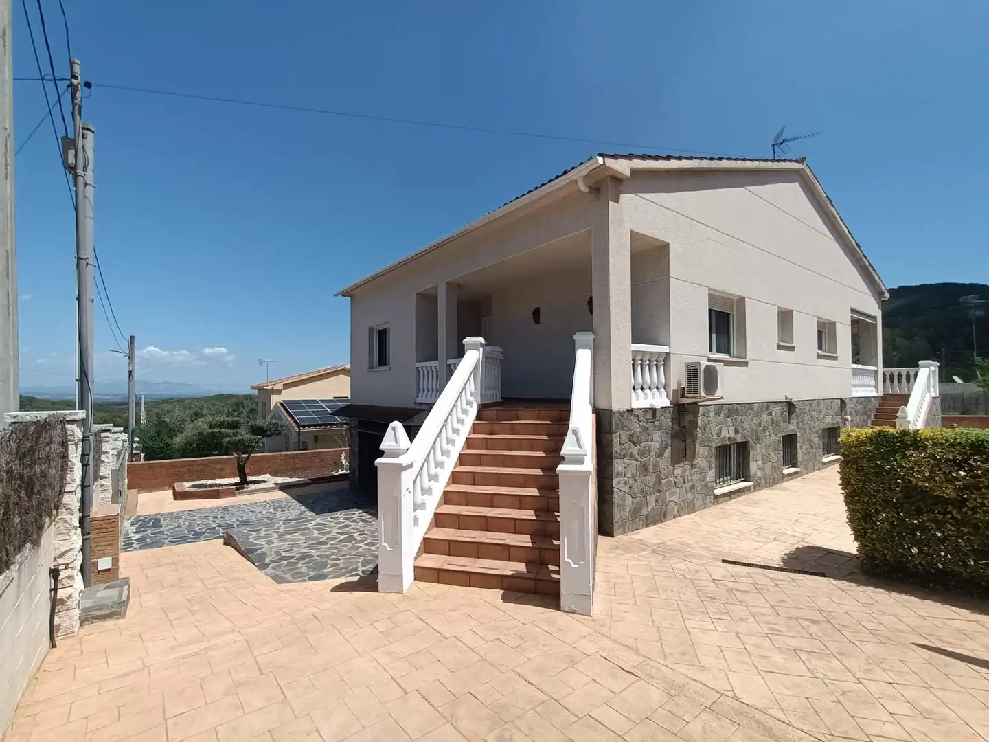 Vista exterior de Casa o chalet en venta en Olèrdola con Aire acondicionado, Calefacción y Jardín privado