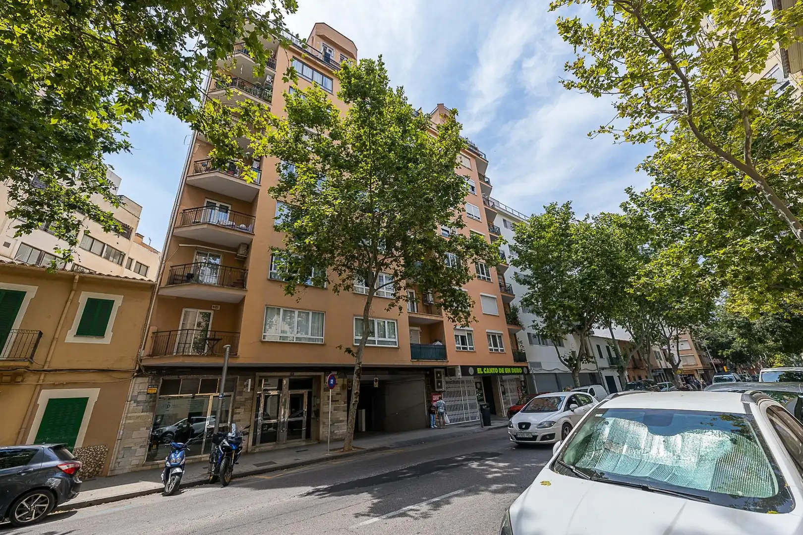 Vista exterior de Piso en venta en  Palma de Mallorca con Balcón