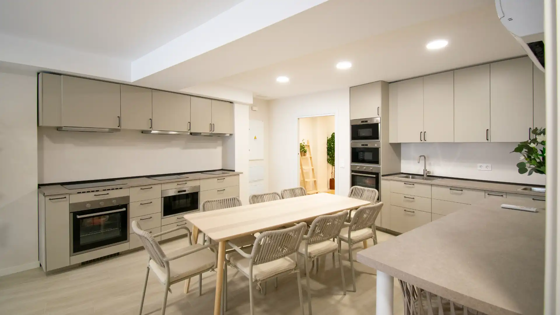 Küche von Wohnung zur untervermieten in Madrid mit Klimaanlage, Heizung und Möbliert