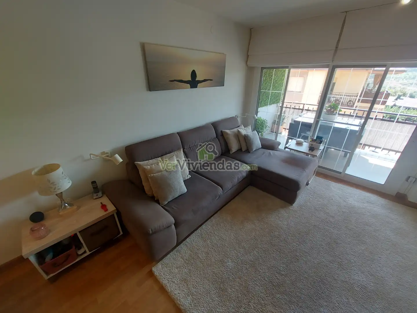 Sala de estar de Piso en venta en Martorell con Aire acondicionado, Calefacción y Parquet