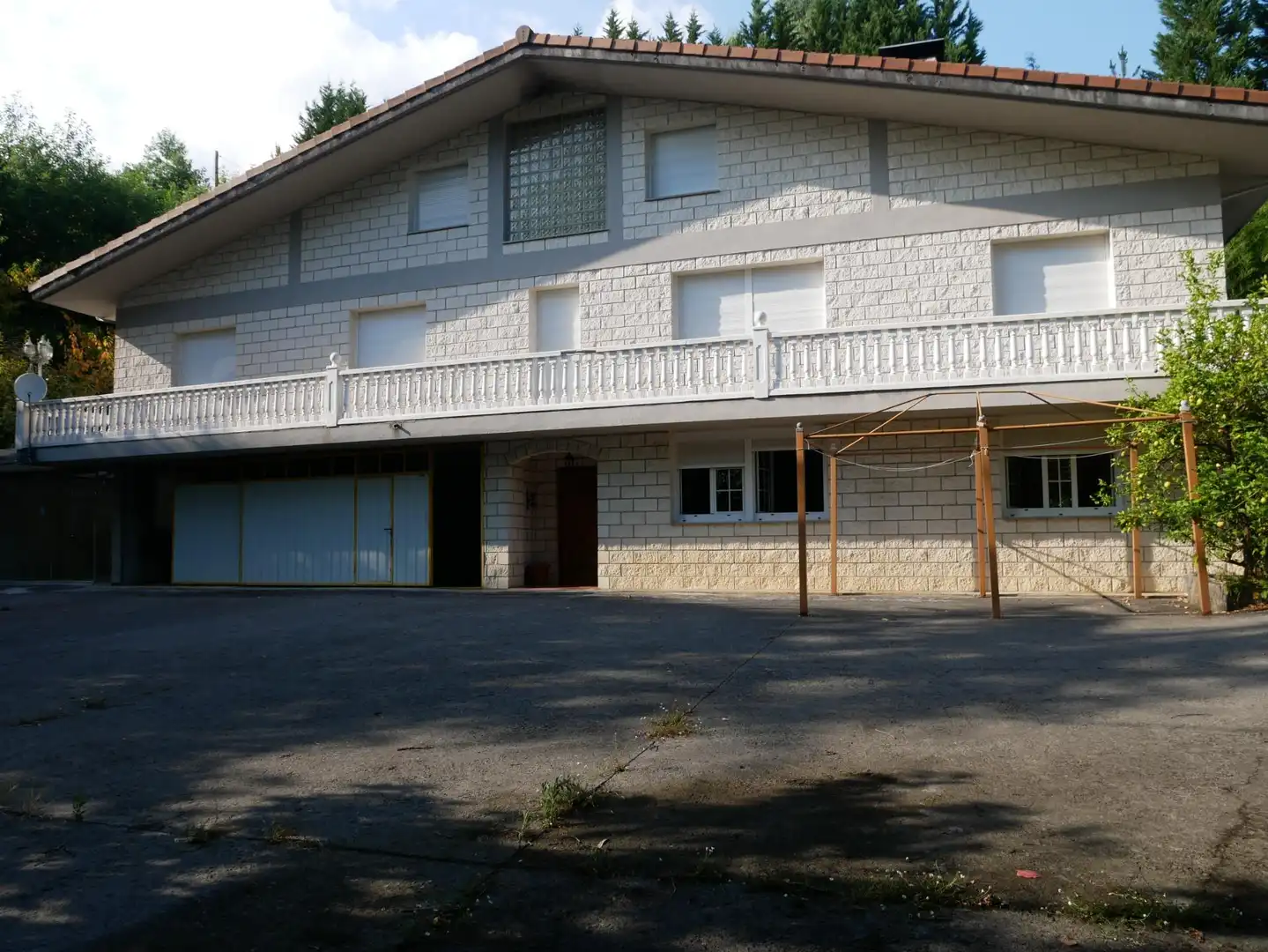 Vista exterior de Casa o chalet en venta en Arrankudiaga / Zollo con Calefacción, Jardín privado y Terraza