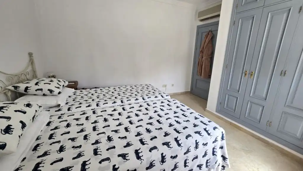 Schlafzimmer von Wohnungen zum Verkauf in Mijas mit Klimaanlage, Terrasse und Schwimmbad