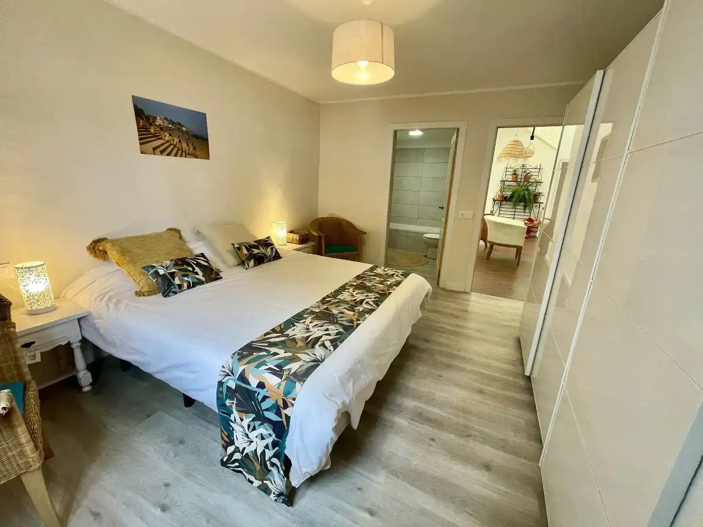 Bedroom of Houses for sale in La Guancha  with Private garden, Parquet flooring and Furnished
