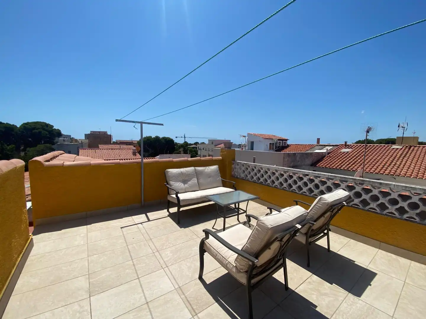 Terrace of Flat for sale in Mont-roig del Camp  with Air Conditioner, Heating and Private garden