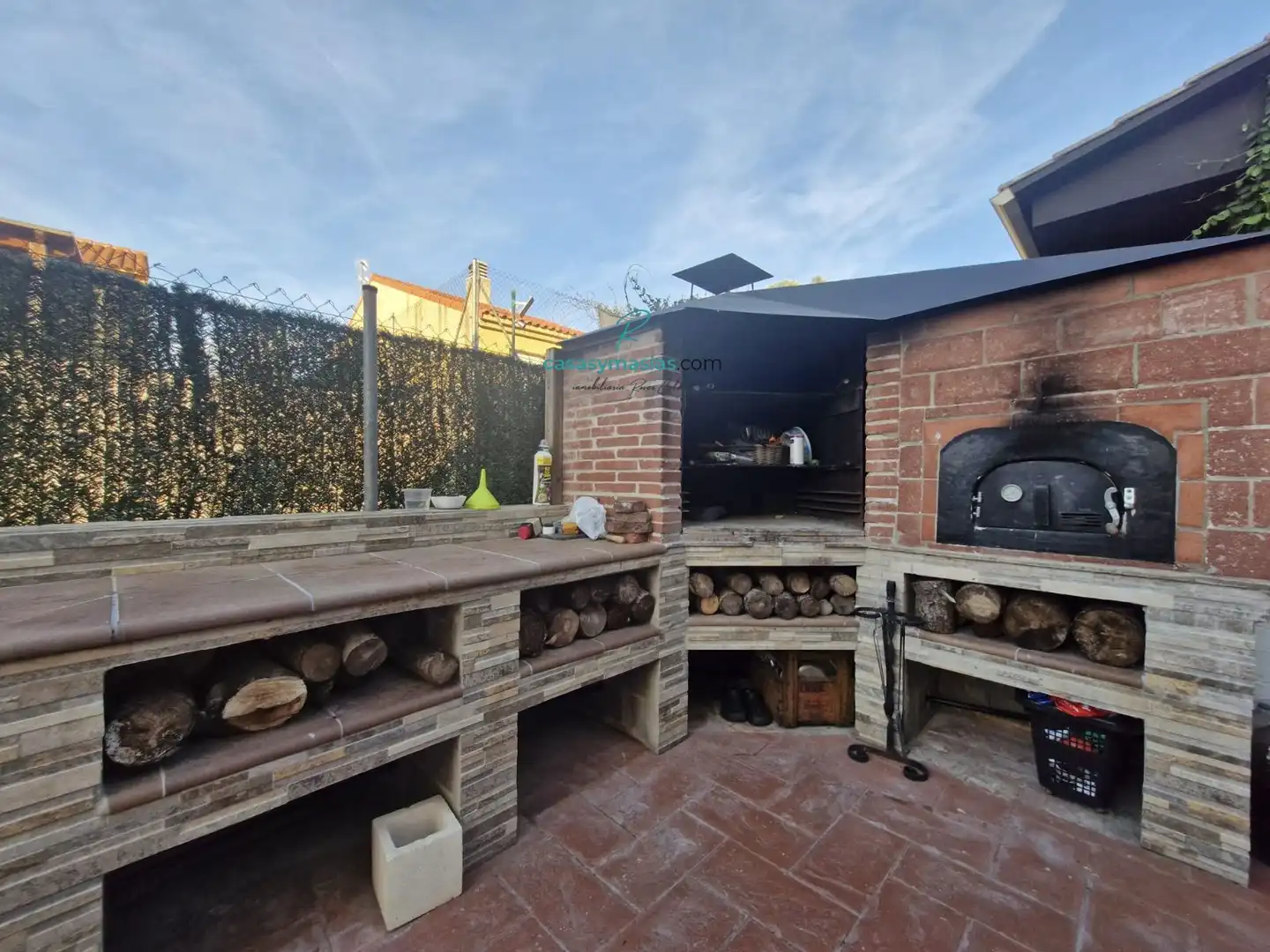 Terraza de Casa o chalet en venta en Cunit con Aire acondicionado, Calefacción y Piscina