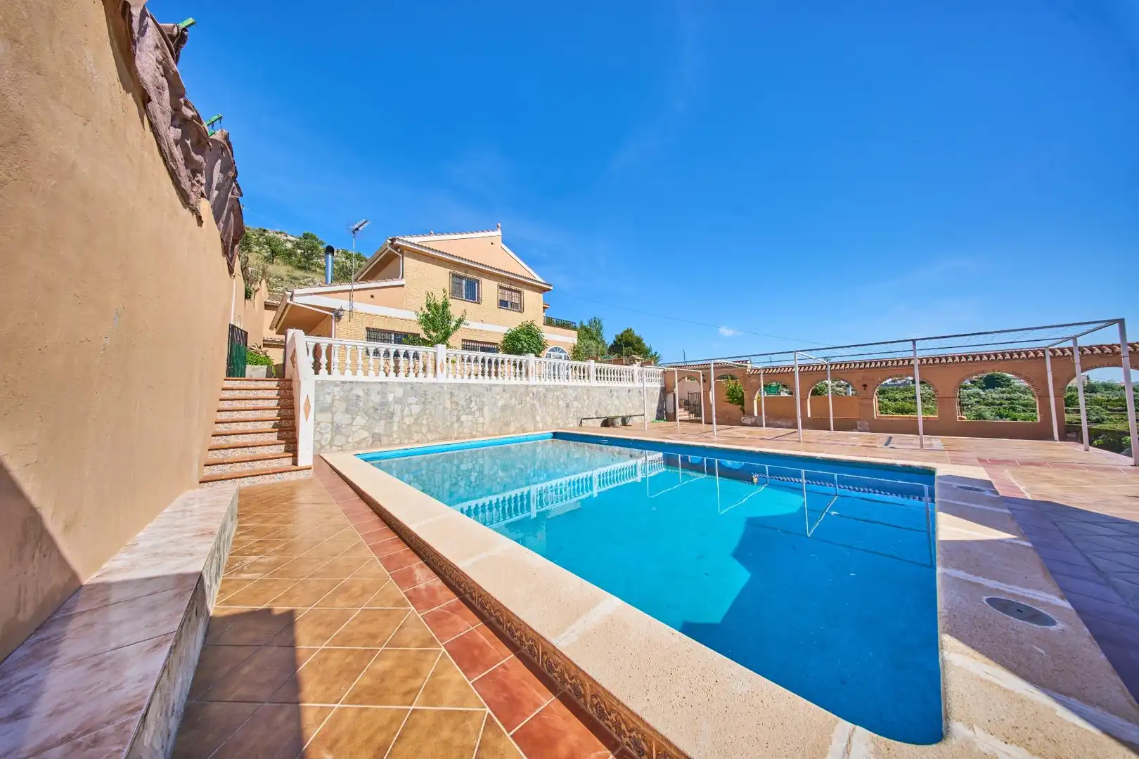 Piscina de Casa o chalet en venta en Nívar con Jardín privado, Terraza y Trastero