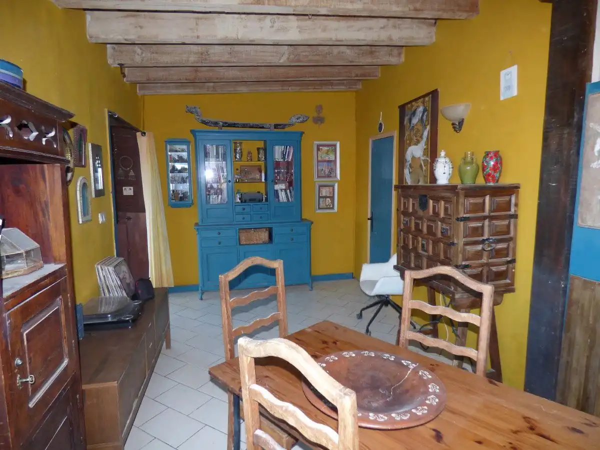 Menjador de Finca rústica en venda en Orxeta amb Jardí privat, Terrassa i Traster