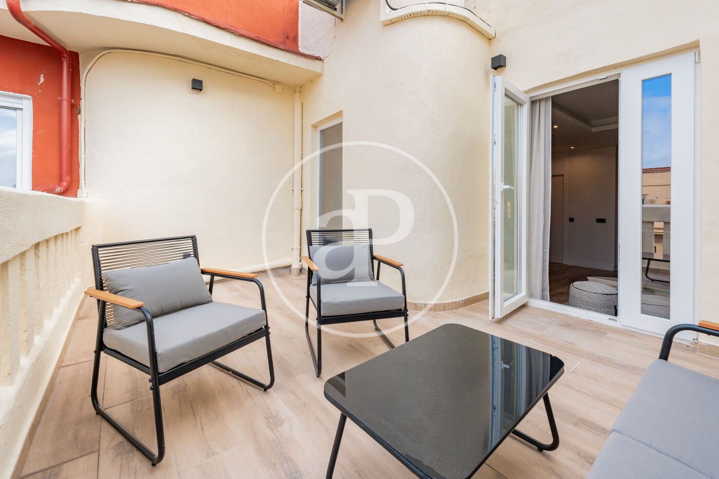 Terrace of Flat for sale in  Madrid Capital  with Air Conditioner, Heating and Terrace