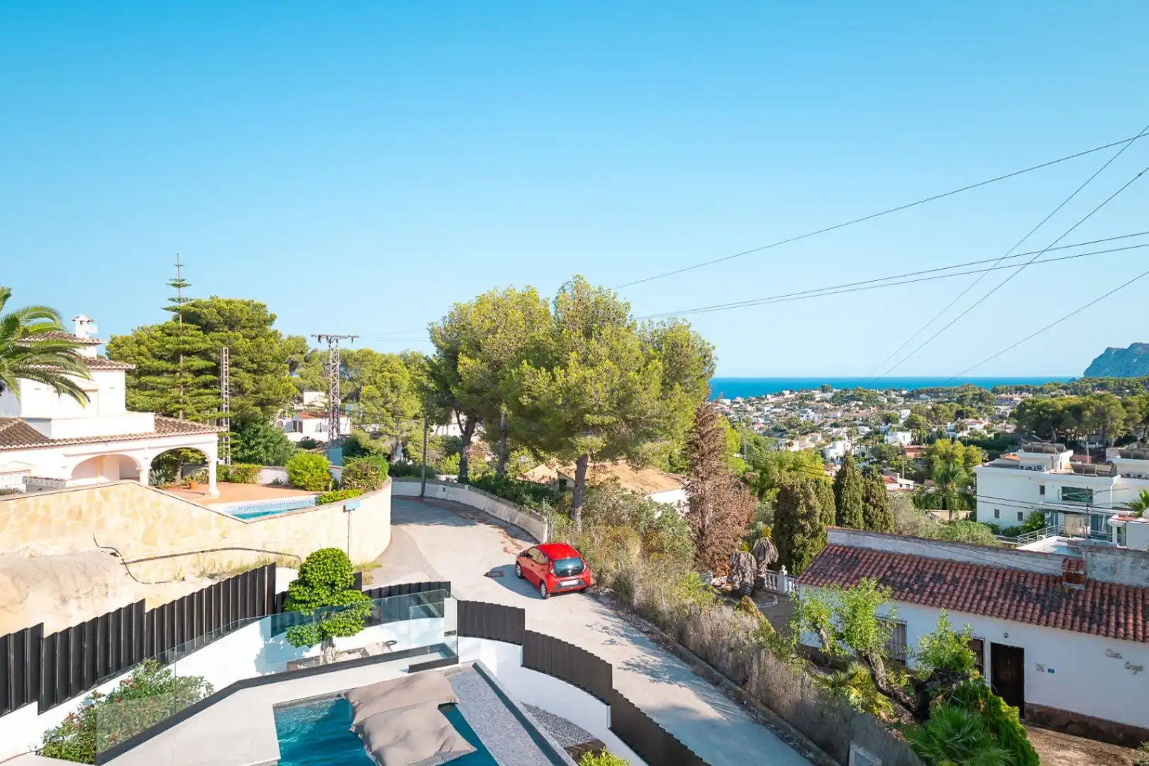 Vista exterior de Casa o chalet en venta en Benissa con Aire acondicionado, Amueblado y Alarma