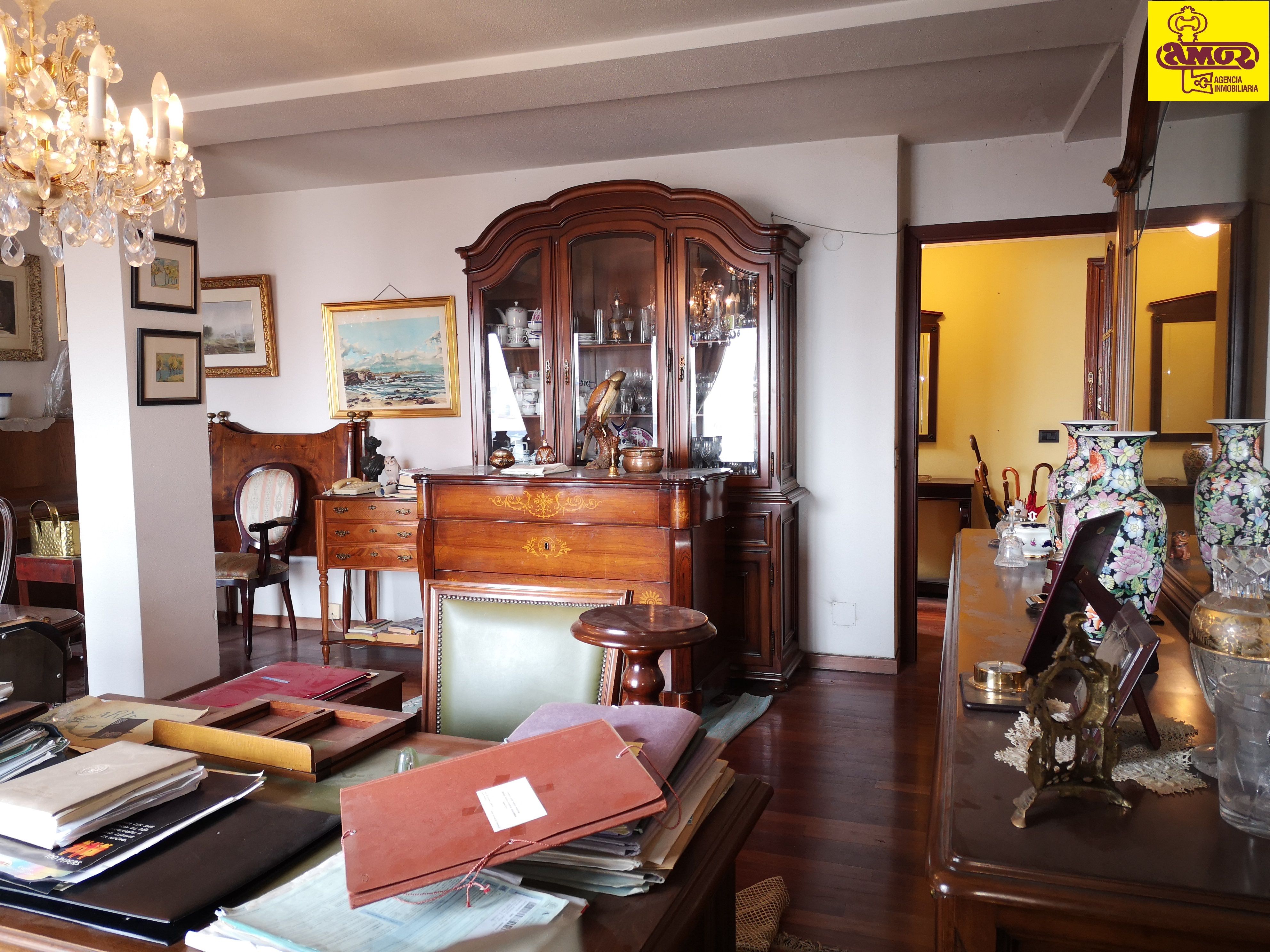 Living room of Flat for sale in Santiago de Compostela   with Heating