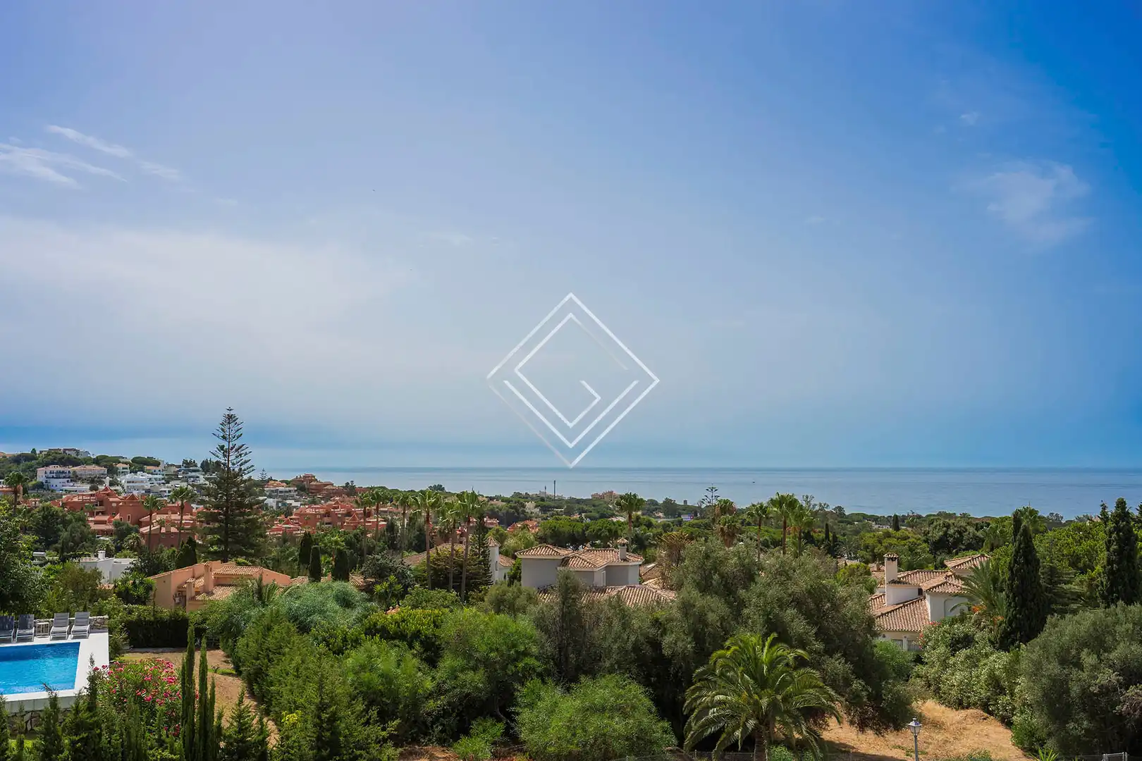 Vista exterior de Casa o chalet de alquiler en Marbella con Aire acondicionado, Calefacción y Jardín privado