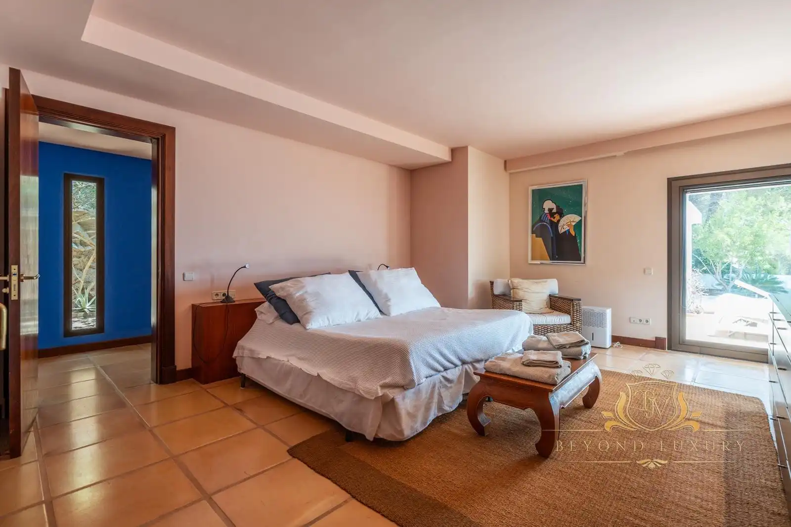 Bedroom of Houses for sale in Eivissa  with Air Conditioner, Private garden and Terrace