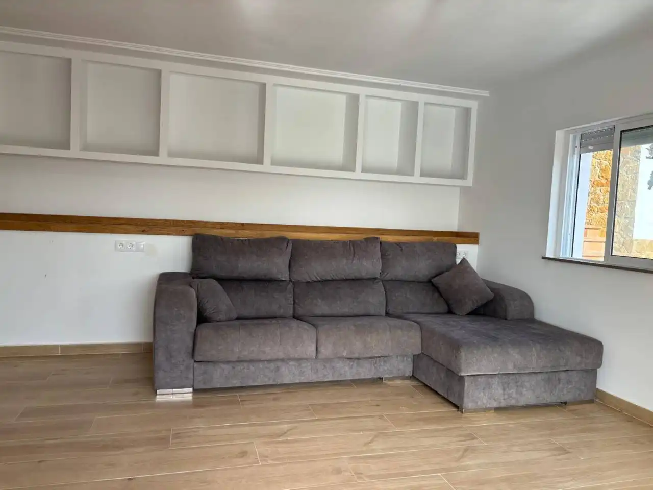 Sala d'estar de Casa o xalet de lloguer en Lloret de Mar amb Jardí privat, Terrassa i Piscina