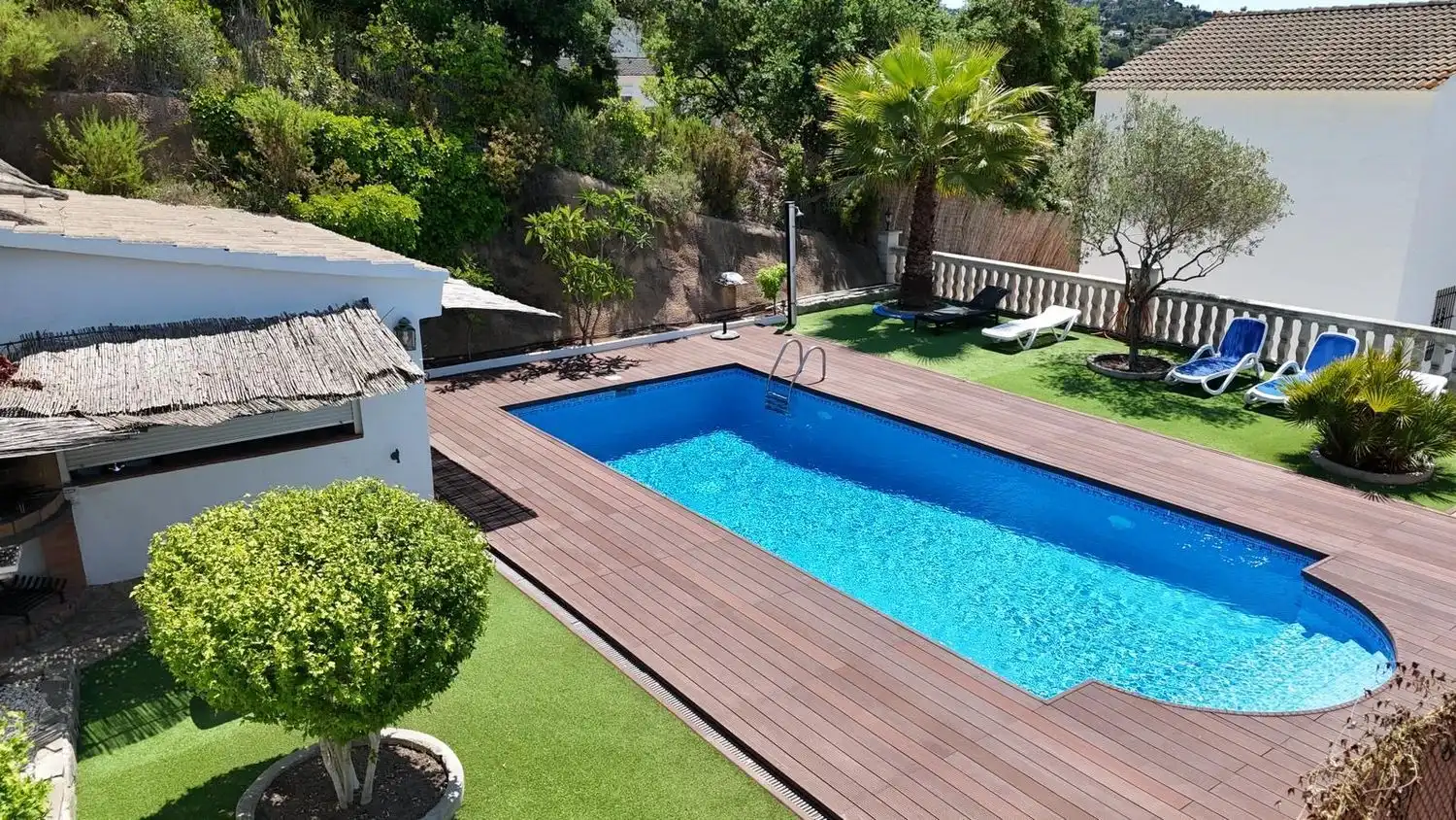 Piscina de Casa o xalet en venda en Vidreres amb Aire condicionat, Calefacció i Jardí privat