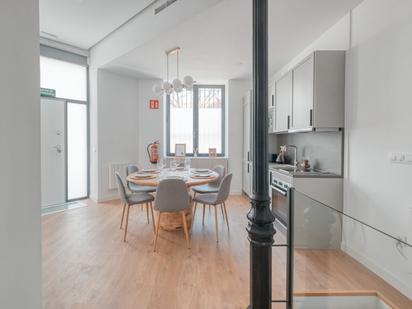 Dining room of Flat for sale in  Madrid Capital  with Air Conditioner, Heating and Furnished