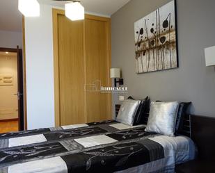 Bedroom of Flat to rent in A Coruña Capital   with Heating, Parquet flooring and Furnished