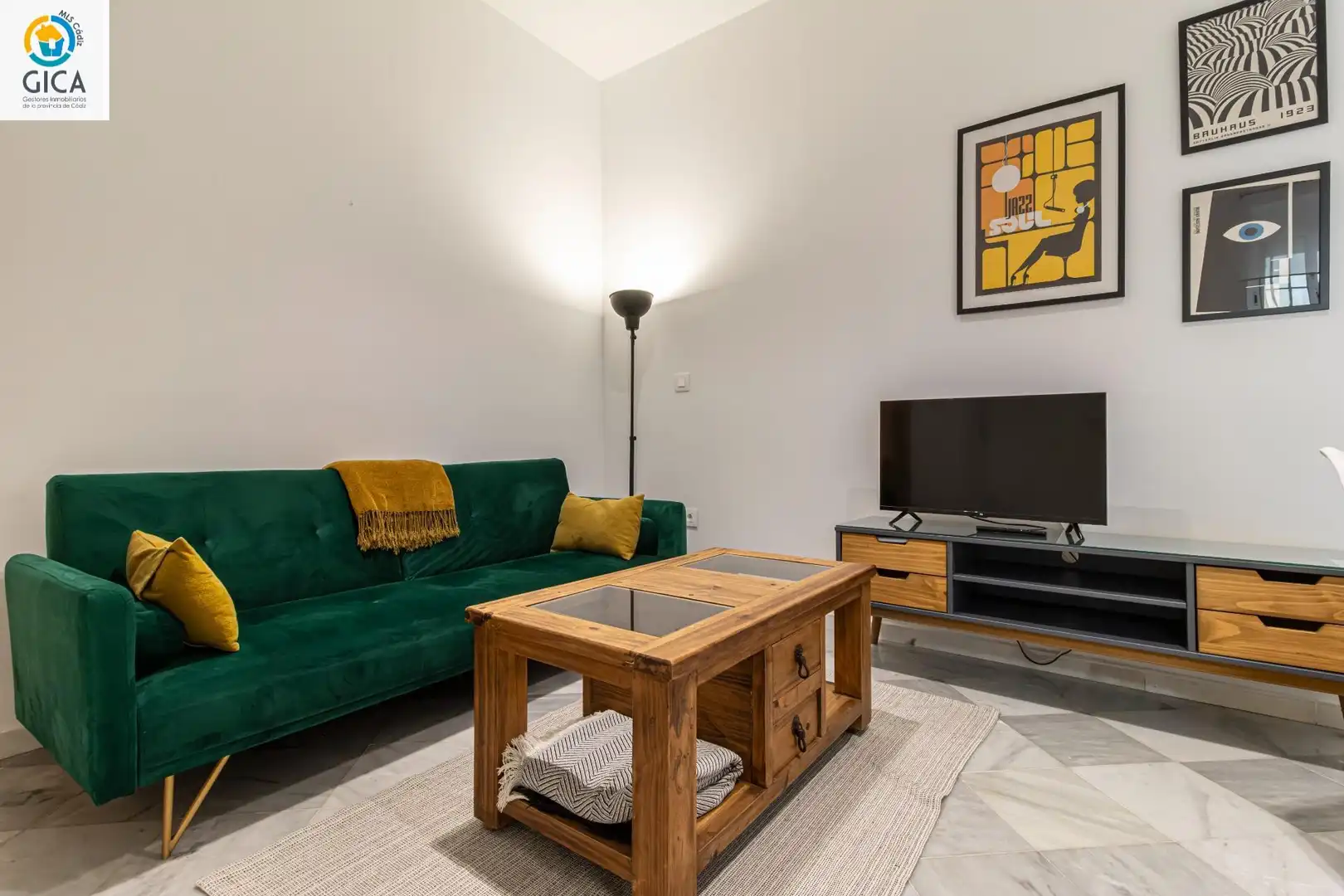 Sala de estar de Planta baja en venta en Jerez de la Frontera con Amueblado