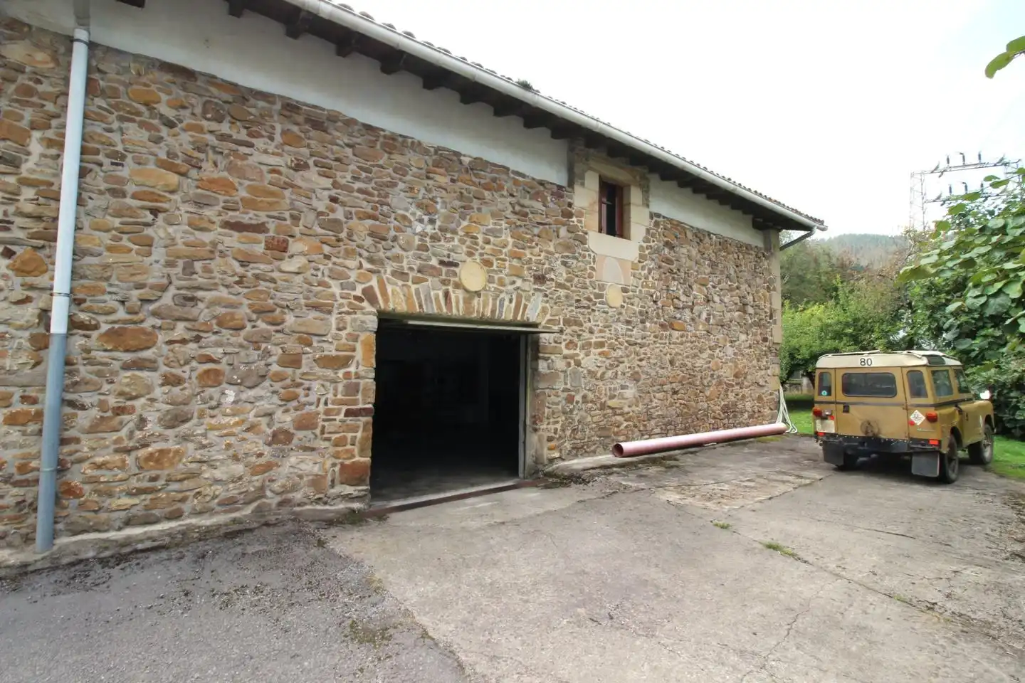 Vista exterior de Finca rústica en venta en Oñati con Calefacción, Jardín privado y Terraza