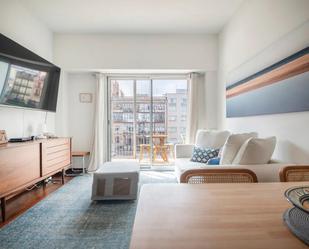 Sala d'estar de Apartament en venda en  Barcelona Capital amb Aire condicionat, Calefacció i Forn