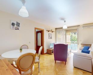 Living room of Flat for sale in  Madrid Capital  with Air Conditioner and Terrace