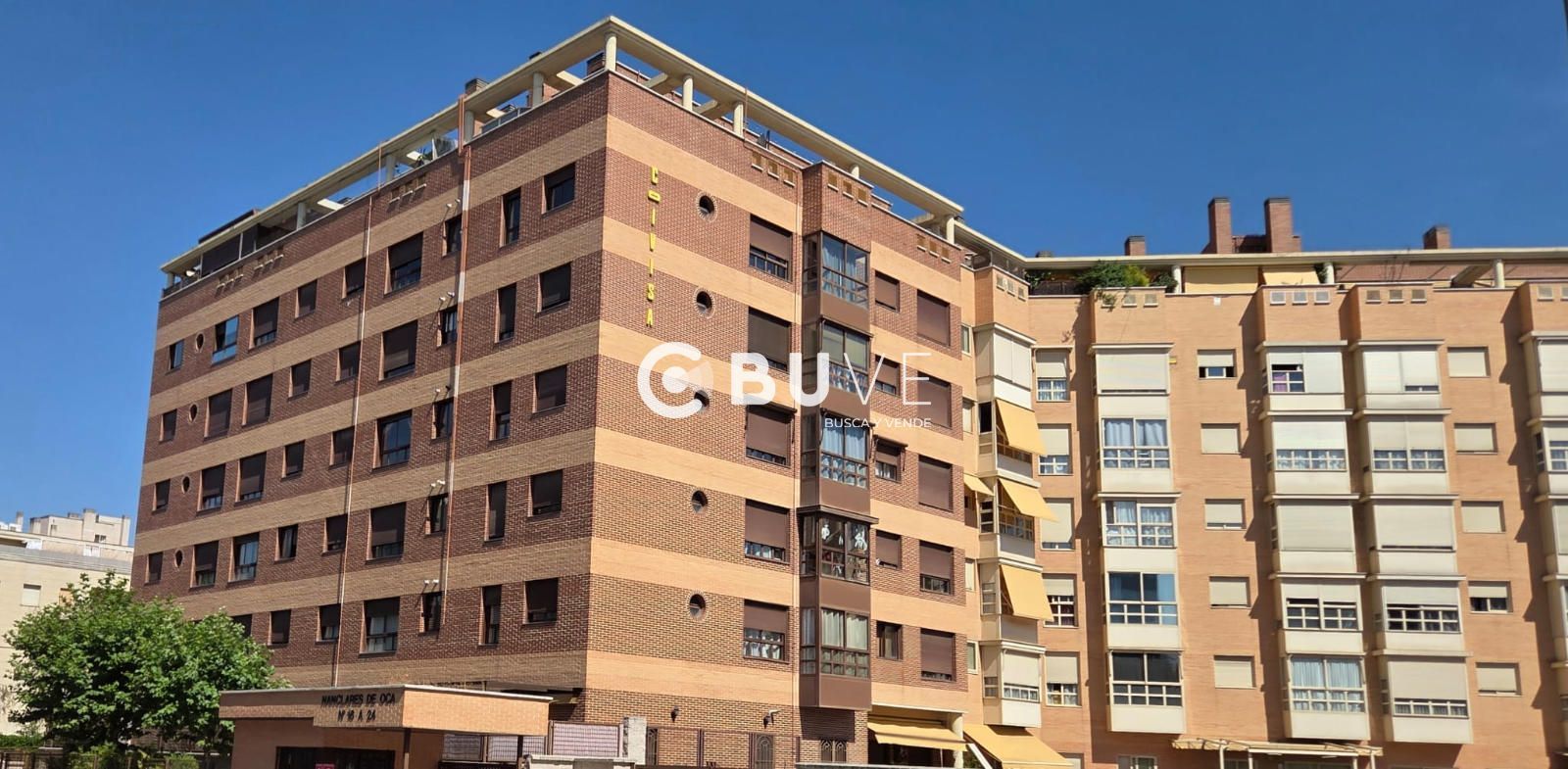 Exterior view of Flat for sale in  Madrid Capital  with Air Conditioner, Heating and Storage room