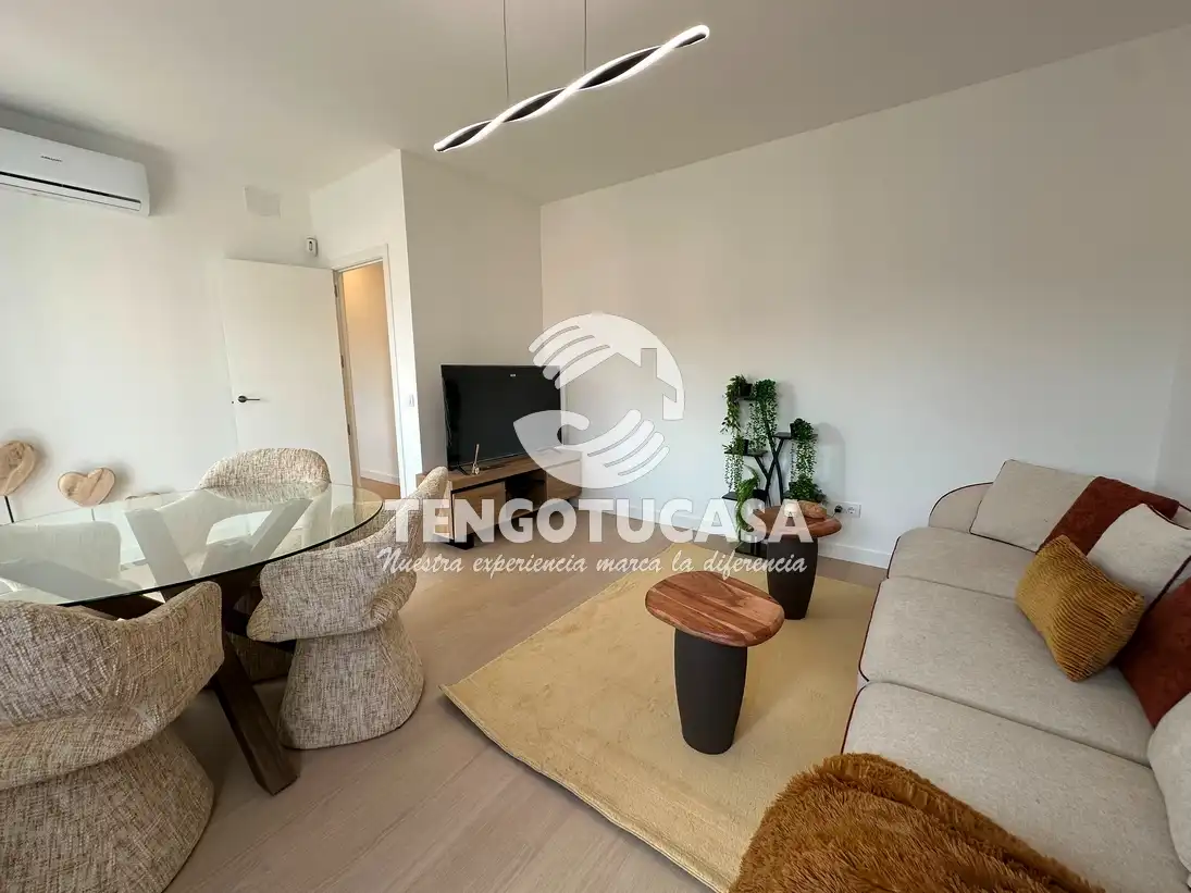 Sala d'estar de Pis en venda en Madrid amb Aire condicionat, Calefacció i Parquet