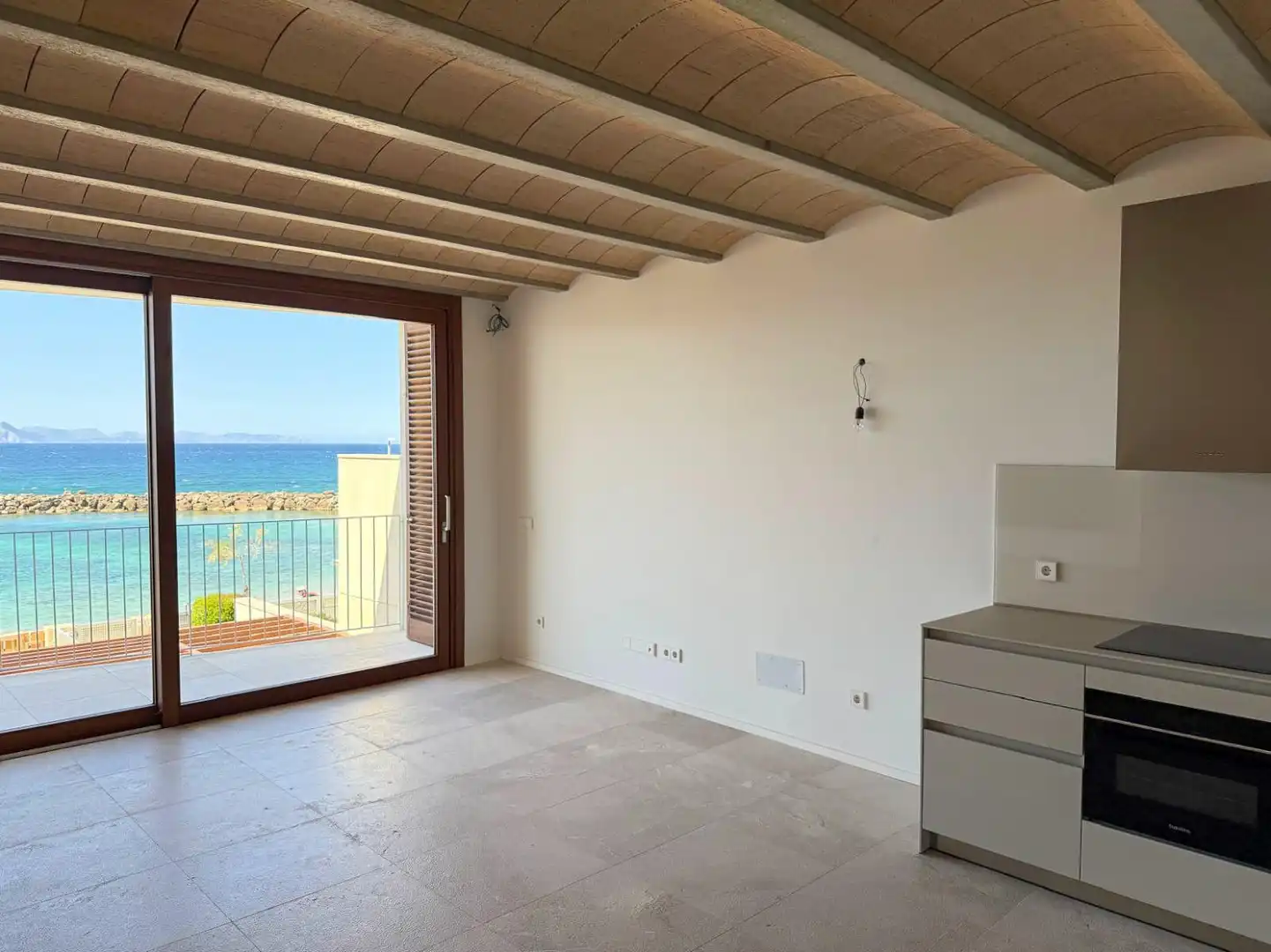 Terrasse von Wohnung zum Verkauf in Artà mit Klimaanlage, Terrasse und Abstellraum