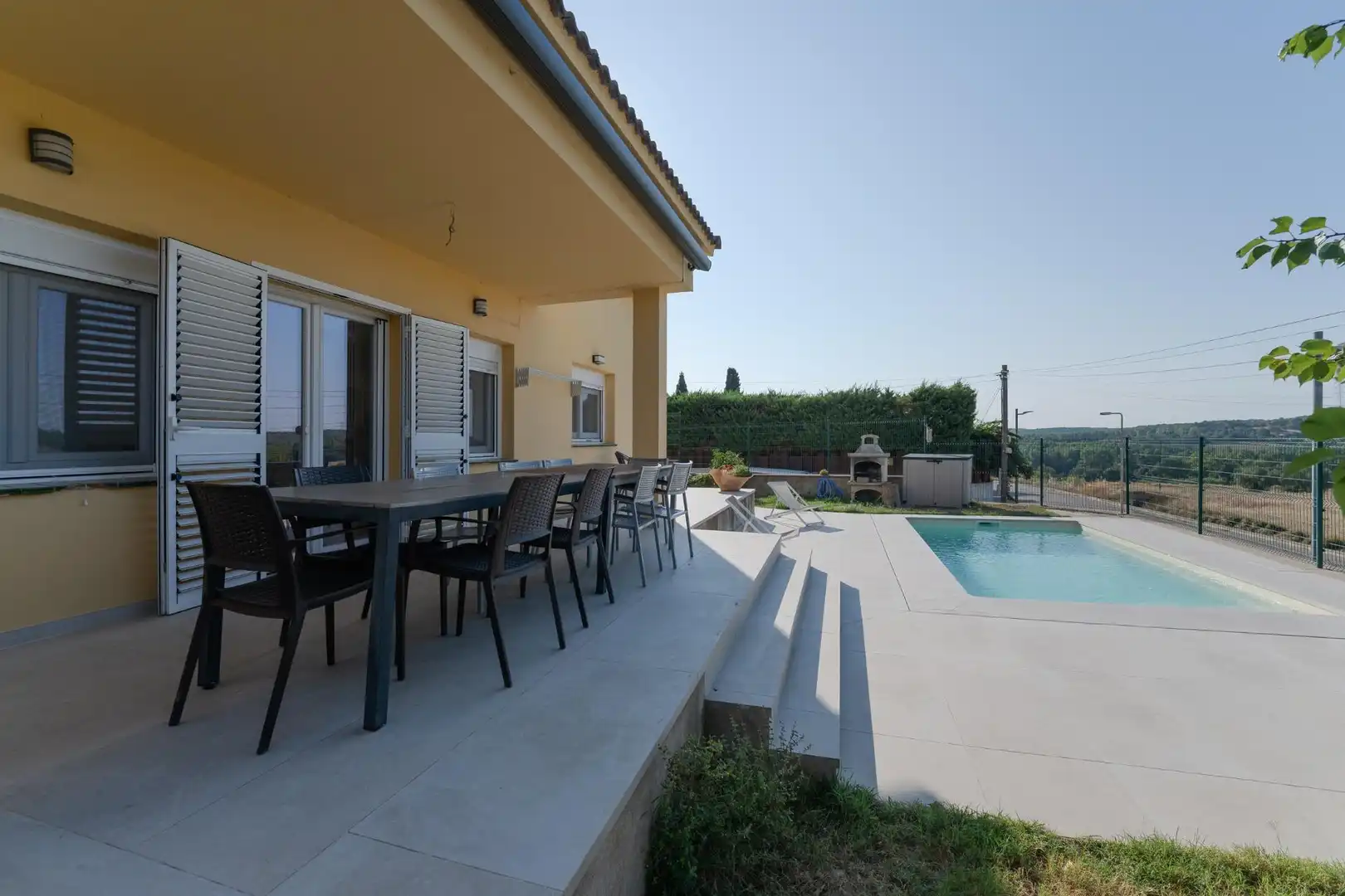Terraza de Casa o chalet en venta en Bàscara con Aire acondicionado, Jardín privado y Parquet