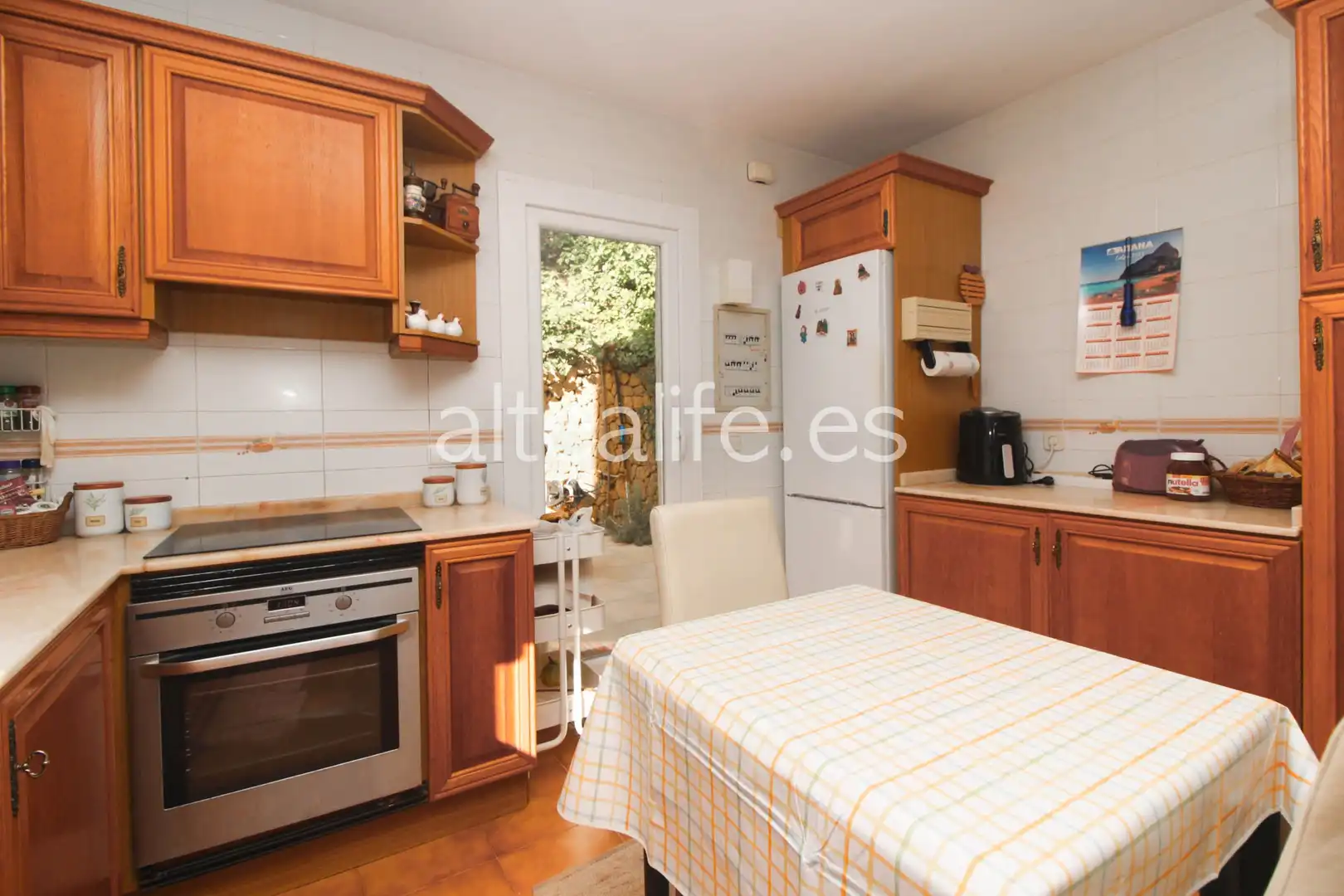 Cocina de Casa o chalet en venta en Altea con Aire acondicionado, Calefacción y Jardín privado