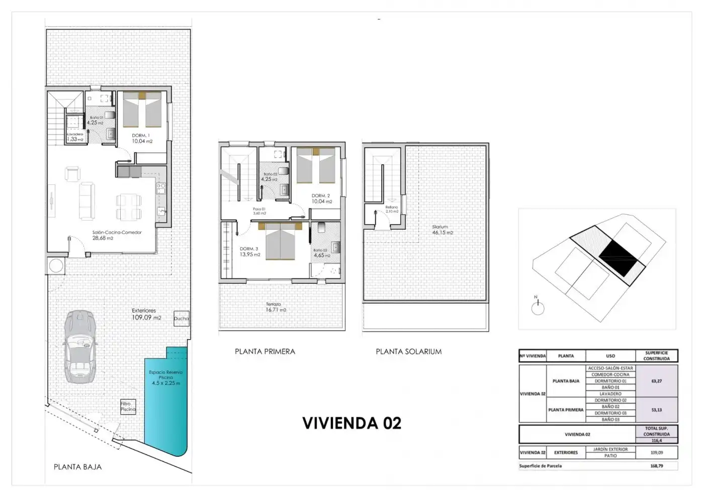 Chalet con piscina en venta en Pilar de la Horadada ciudad, imagen 26