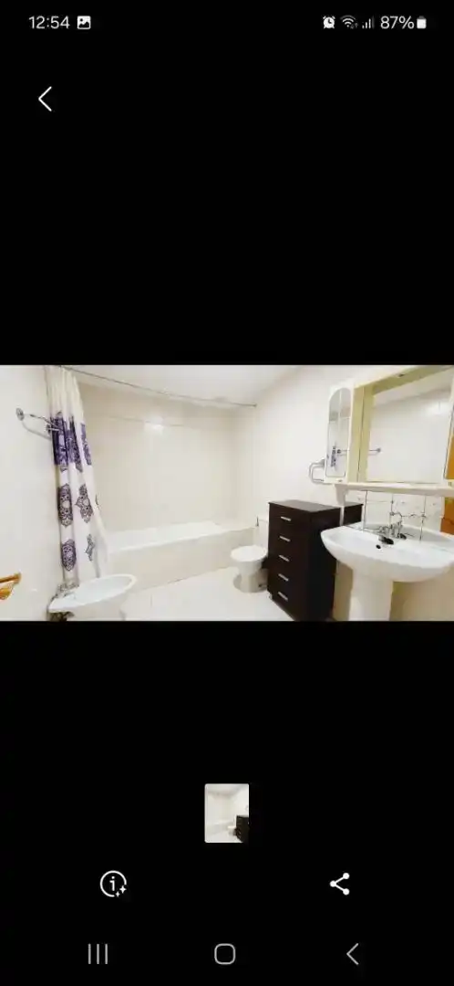 Baño de Casa adosada en venta en Morentin con Jardín privado, Parquet y Amueblado