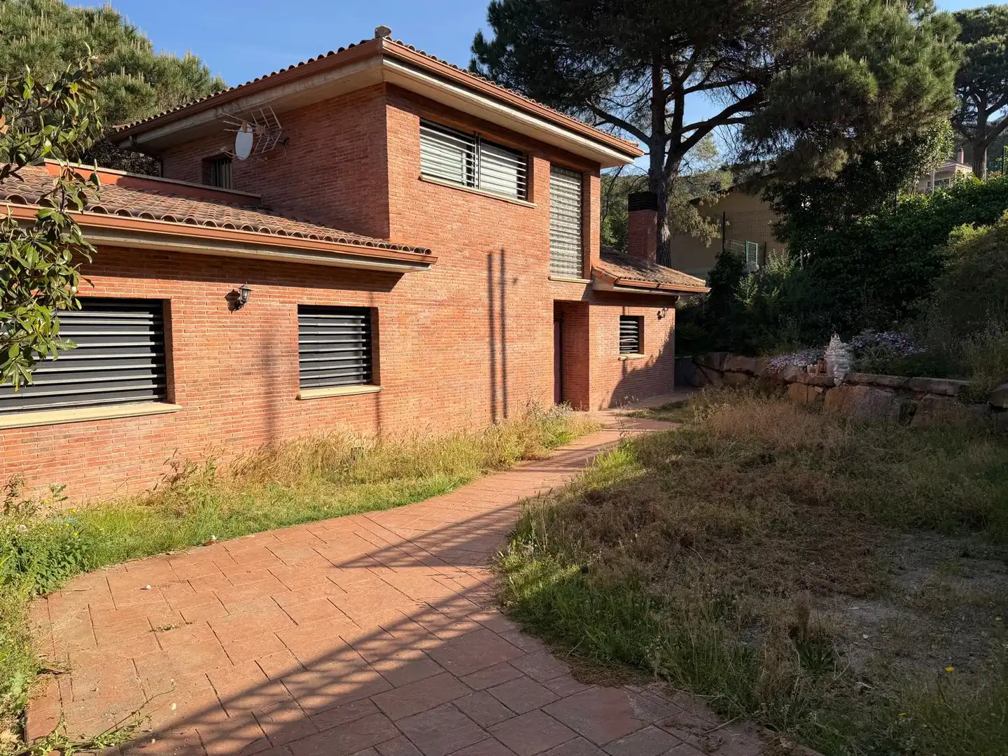 Vista exterior de Casa o chalet en venta en Vilanova del Vallès con Jardín privado