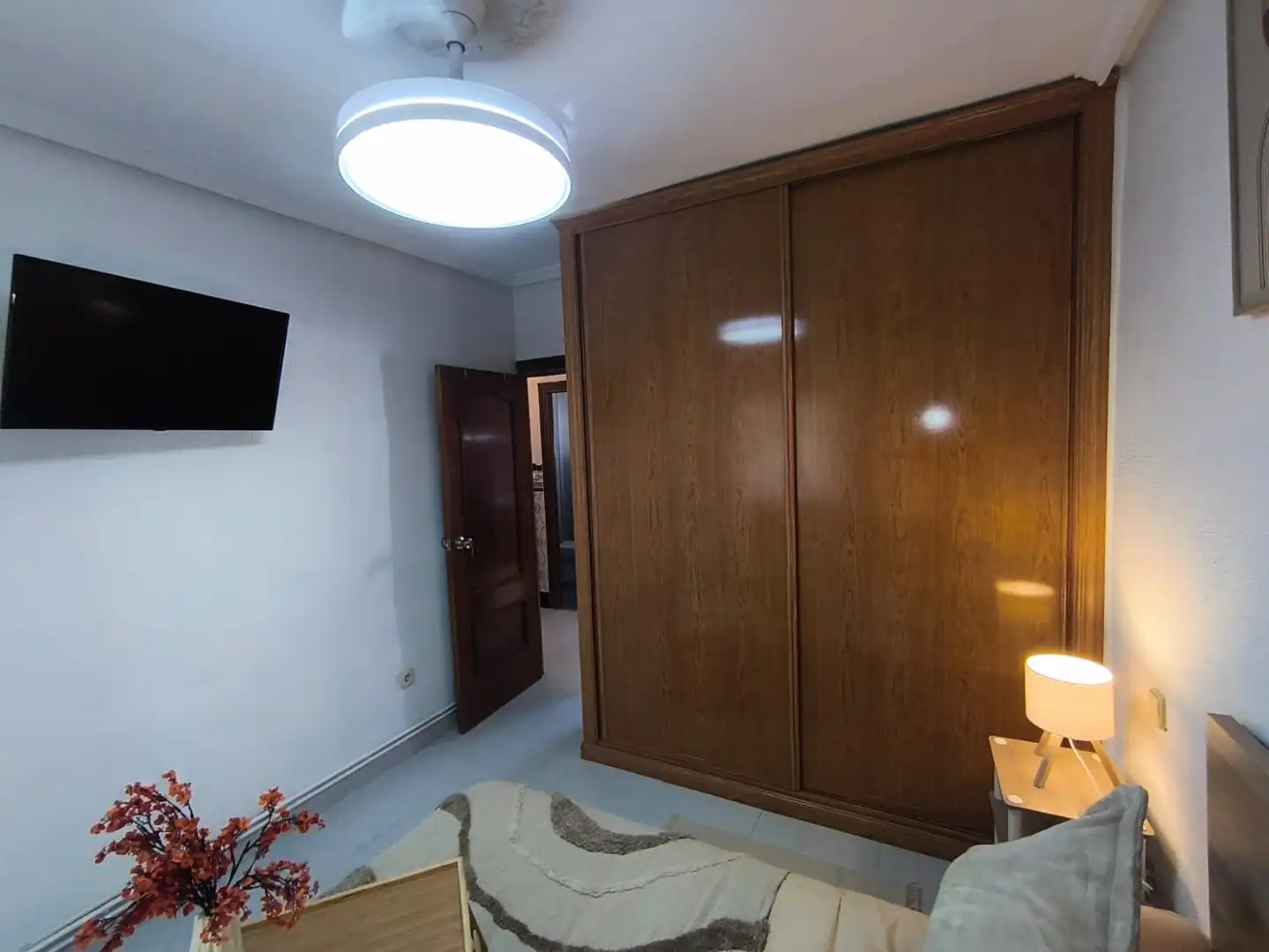 Bedroom of Flat for share in Alcalá de Henares  with Heating, Furnished and Oven