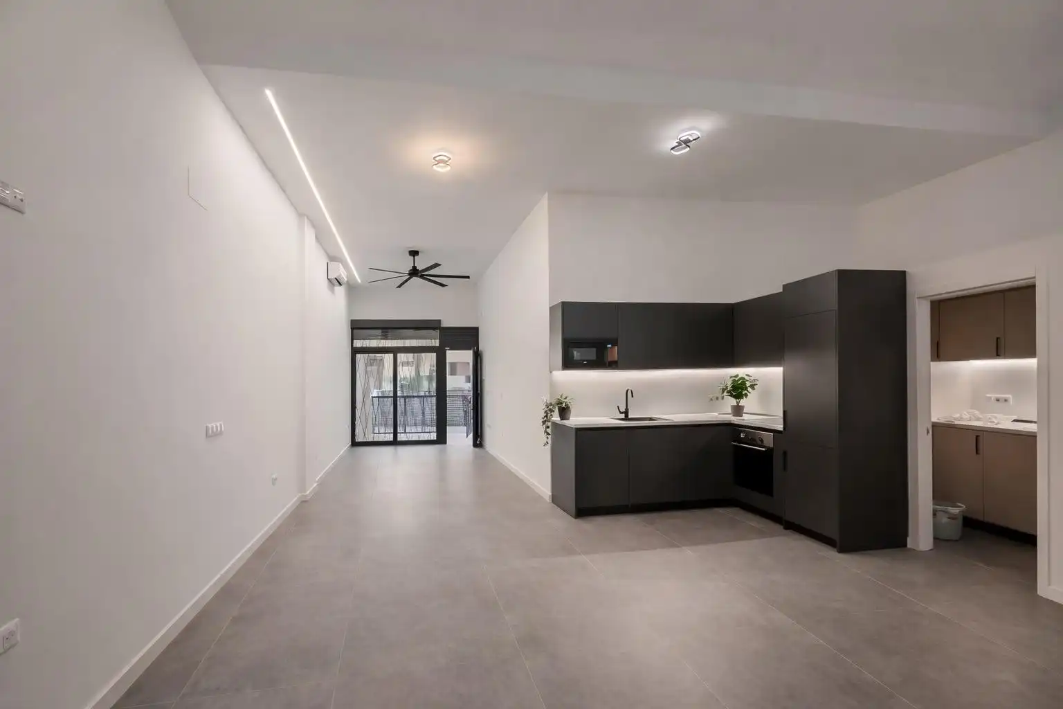 Cuina de Loft en venda en  Murcia Capital amb Aire condicionat, Jardí privat i Terrassa